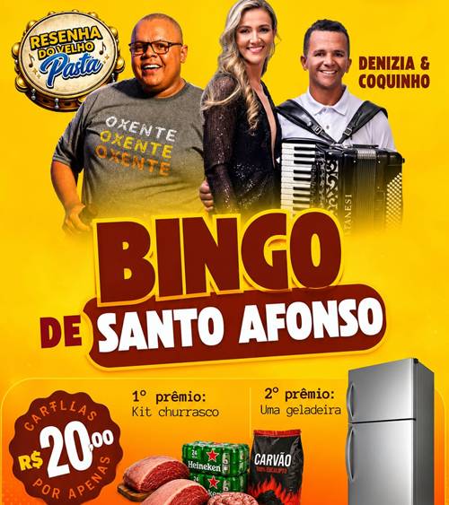Bingo será realizado pela Comunidade Católica de Juazeiro para arrecadar fundos para reforma da igreja