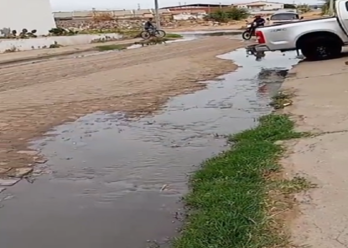 Comerciante em Petrolina (PE) denuncia esgoto estourado há 6 meses: impacto emocional supera o financeiro