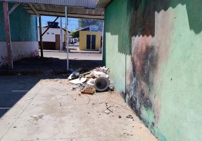 Descarte impróprio de resíduos inclui até mesmo banheiros próximos ao Bododódromo