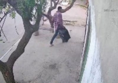 Flagrante de homem furtando loja de roupas no bairro Henrique Leite Flagrante de homem furtando loja de roupas no bairro Henrique Leite