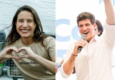 Governadora Raquel Lyra é alvo de panfletos com acusações no Recife; governadora se pronuncia e João Campos reage