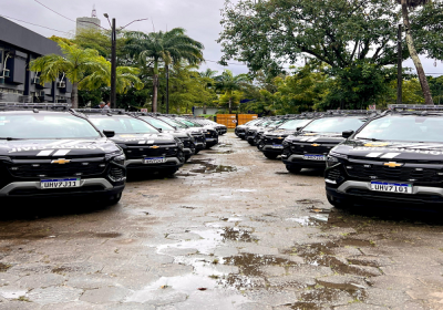 Polícia Civil de Pernambuco recebe 24 novas viaturas SUV da SDS