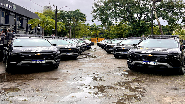 Polícia Civil de Pernambuco recebe 24 novas viaturas SUV da SDS