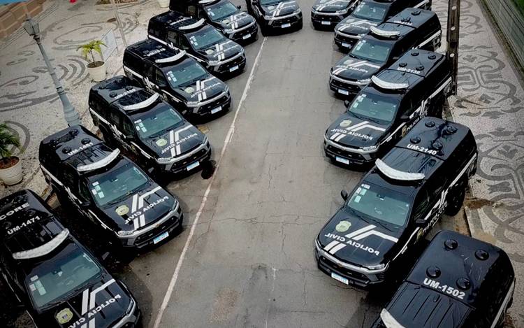 SDS-PE ampliará frota da PCPE com locação de 24 novos veículos.