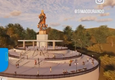 Simão Durando revela projeto de imagem gigante de Nossa Senhora Rainha dos Anjos no dia da padroeira de Petrolina (PE) Simão Durando revela projeto de imagem gigante de Nossa Senhora Rainha dos Anjos no dia da padroeira de Petrolina (PE)