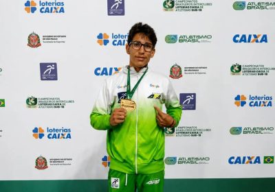 Talento jovem da APA conquista título brasileiro Sub-18 dos 2.000m com obstáculos