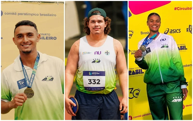 Três atletas da APA Petrolina são selecionados para representar o Brasil no Grand Prix de Cali, na Colômbia.