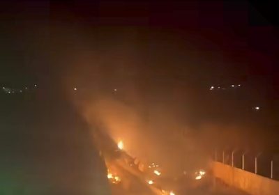Após pouso mal sucedido, avião com cantor Rey Vaqueiro sofre incêndio no interior do Rio Grande do Norte.