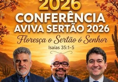 Conferência Aviva Sertão 2026 será realizada em Petrolina nos dias 2 e 3 de outubro Conferência Aviva Sertão 2026 será realizada em Petrolina nos dias 2 e 3 de outubro