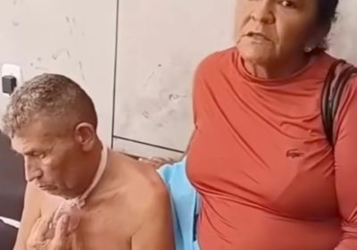 Família solicita atendimento urgente para homem com câncer de laringe em Petrolina