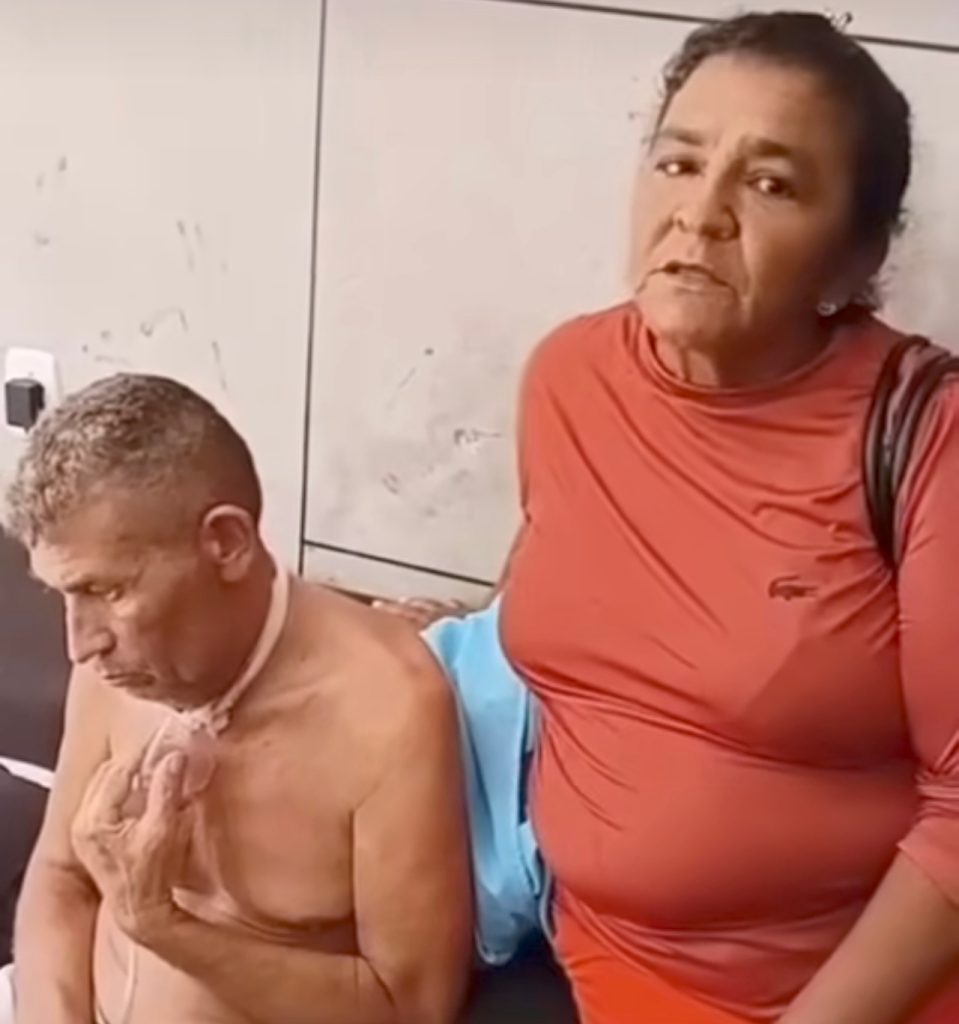 Família solicita atendimento urgente para homem com câncer de laringe em Petrolina