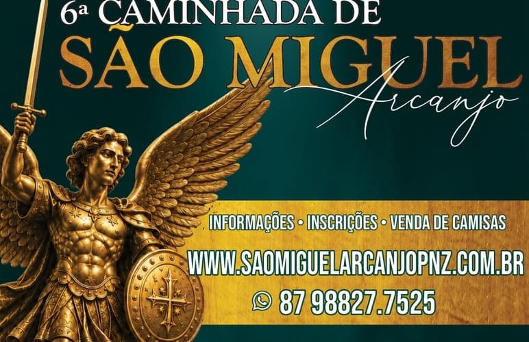 Fé e solidariedade se unem na 6ª Caminhada de São Miguel Arcanjo em Petrolina