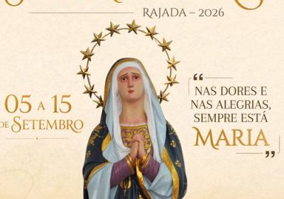 Início dos festejos em honra à padroeira de Rajada acontece hoje Início dos festejos em honra à padroeira de Rajada acontece hoje