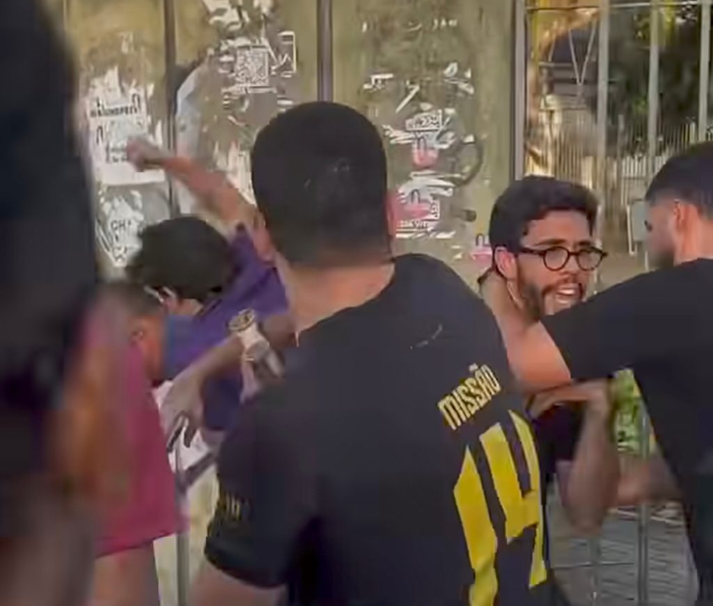 Preso apoiador de Renan Santos por agressão a apoiador de Flávio Bolsonaro