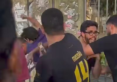 Preso apoiador de Renan Santos por agressão a apoiador de Flávio Bolsonaro