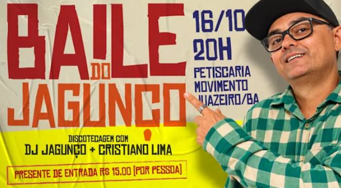 Baile do Jagunço promete ser uma mistura de boa música e nostalgia em Juazeiro.