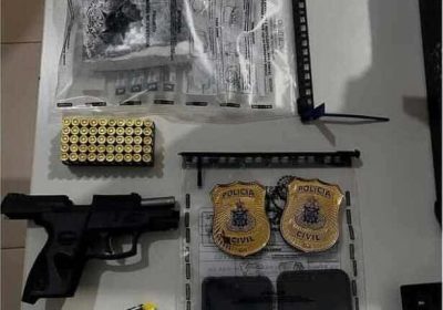 Casal é detido em flagrante com drogas e arma em Uauá