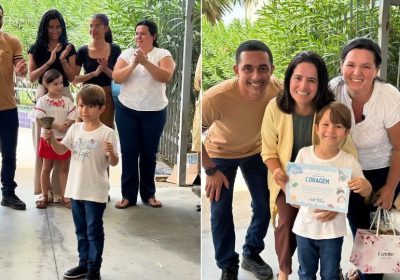 Emoção: Davi finaliza tratamento de quimioterapia e celebra vitória tocando o sino da cura no Hospital Dom Tomás