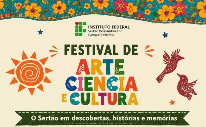 IFSertãoPE abre inscrições para Mostra Competitiva em Multilinguagens Artísticas