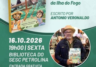 Livro baseado no espetáculo ‘Chico e Flor’ será lançado nesta sexta em Petrolina