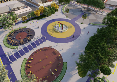 Maior praça de Bairro José e Maria terá monumento histórico em sua construção