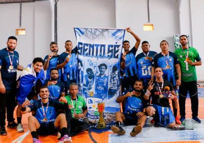 Sento Sé faz história no handebol ao conquistar bicampeonato baiano